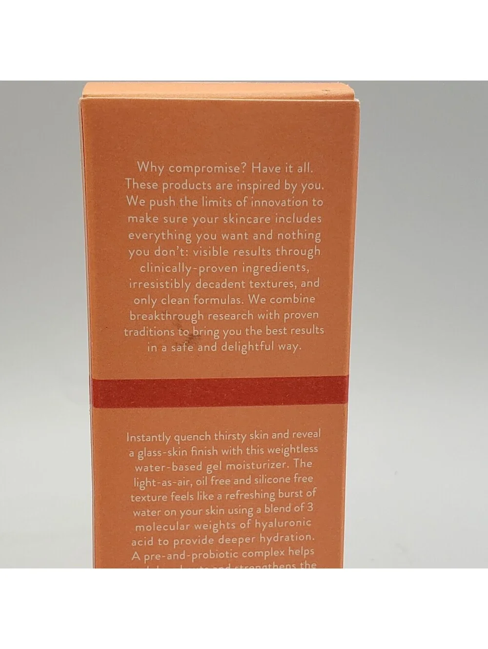 PEACH & LILY Glass Skin Water Gel Moisturizer 1.69oz/50ml NEW IN BOX